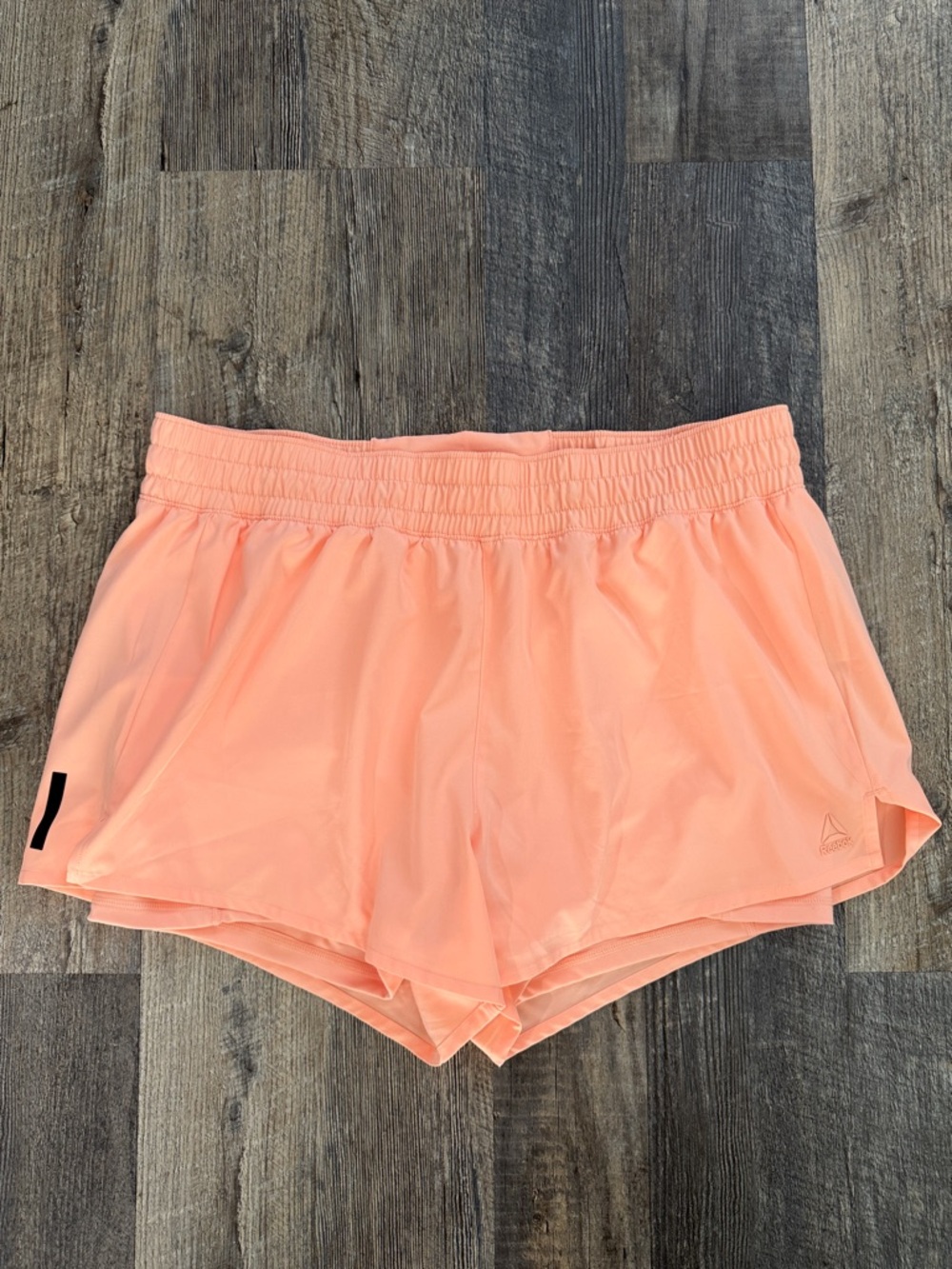 Reebok Peach Athletic Running Shorts